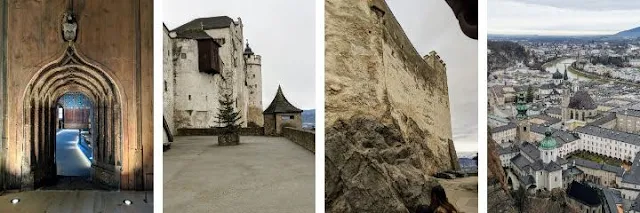 Salzburg in winter: Festung Hohensalzburg