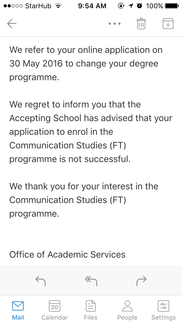 Should I Change My Course In NTU? Victoria