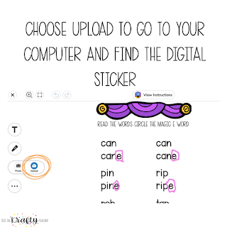 stickers for seesaw choose upload to go to your computer and find the digital sticker