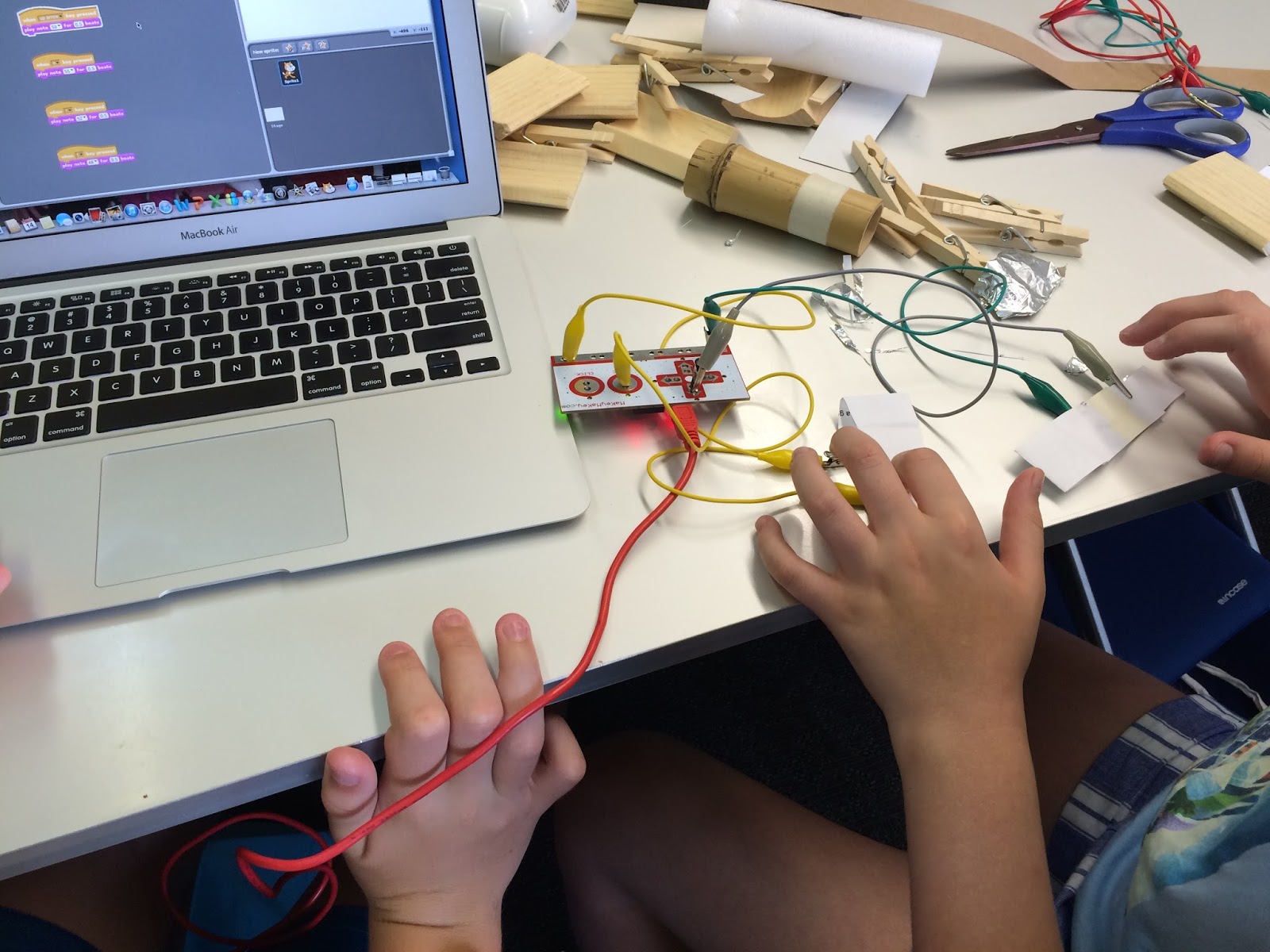 Cardboard Tape Pencil Electrical Circuit