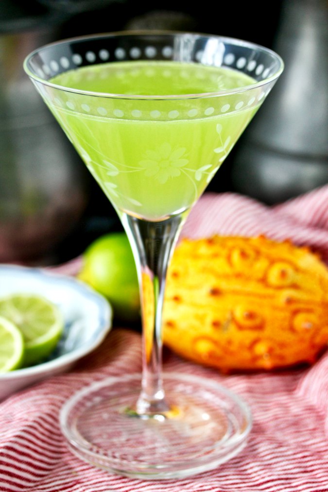 Freaky green cocktail
