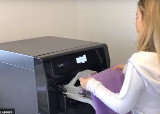 Mesin Setrika Dan Pelipat Pakaian Otomatis Madilog