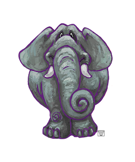 Animal Parade Elephant created by Traci Van Wagoner, Imagine That! Design