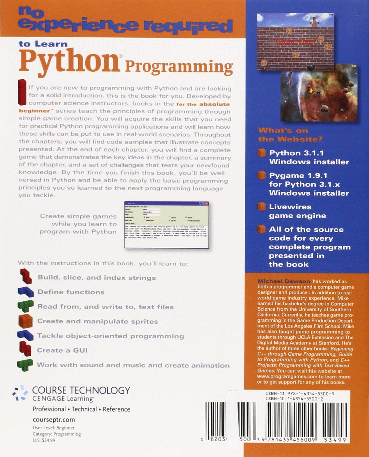 [Free ebook]Python Programming for the Absolute Beginner, 3rd Edition