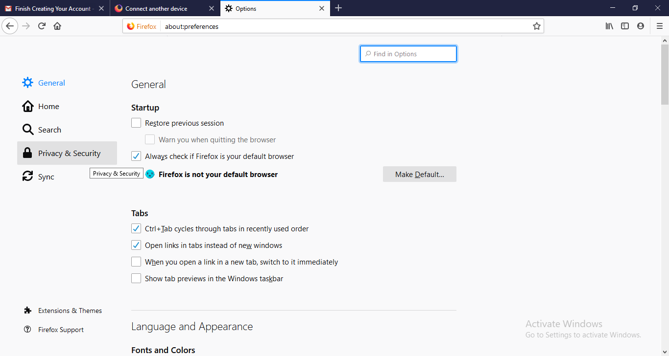 privacypage