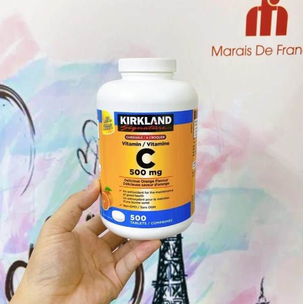 Vitamin C Kirkland Signature 500mg 500 Viên Úc