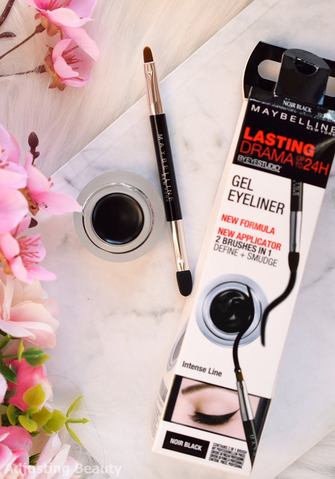 glas transaktion reaktion Review: Maybelline Eyestudio Lasting Drama Gel Eyeliner - Black - Adjusting  Beauty
