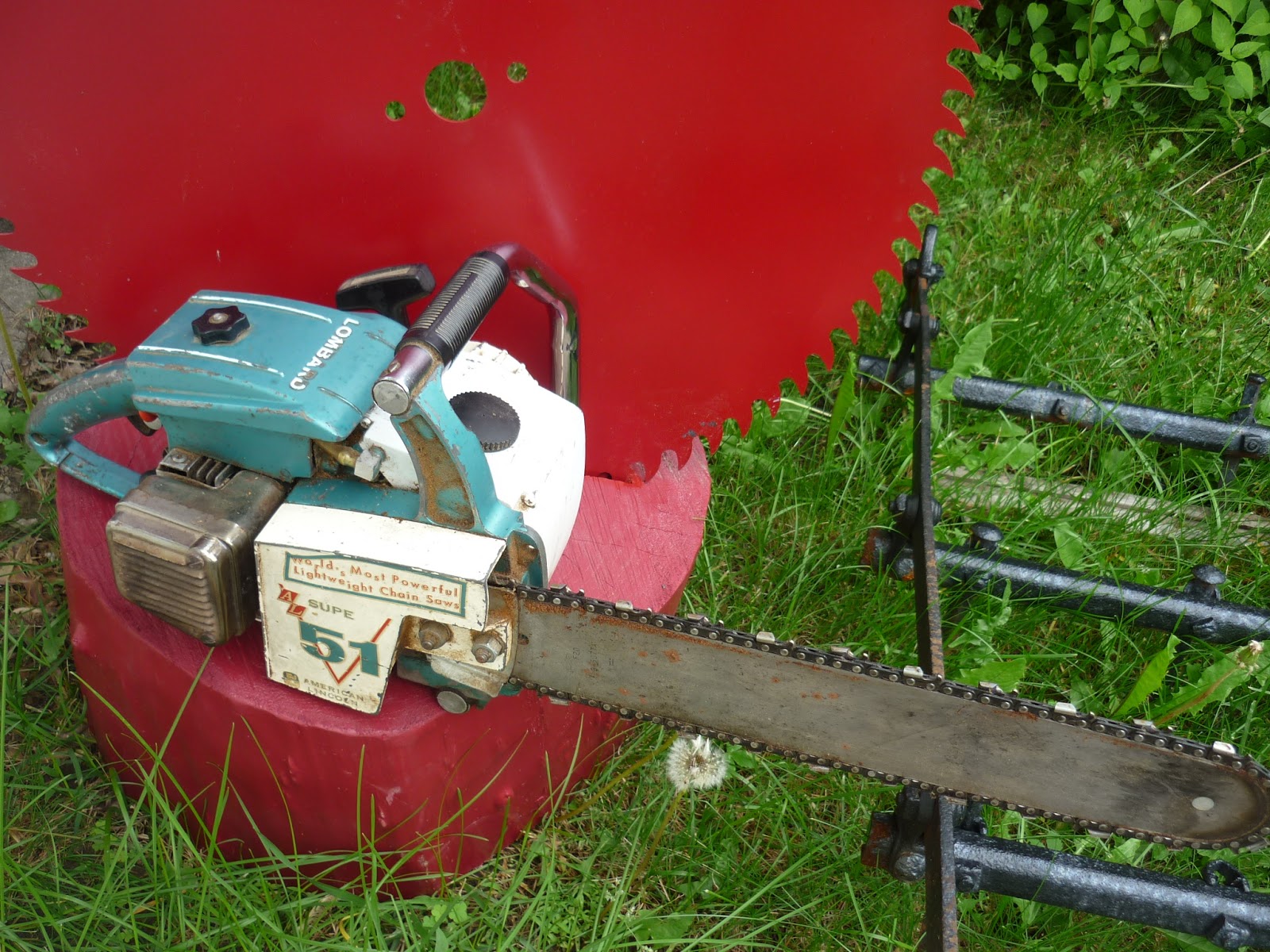 VINTAGE CHAINSAW COLLECTION LOMBARD 51 SUPER (AMERICAN LINCOLN)..