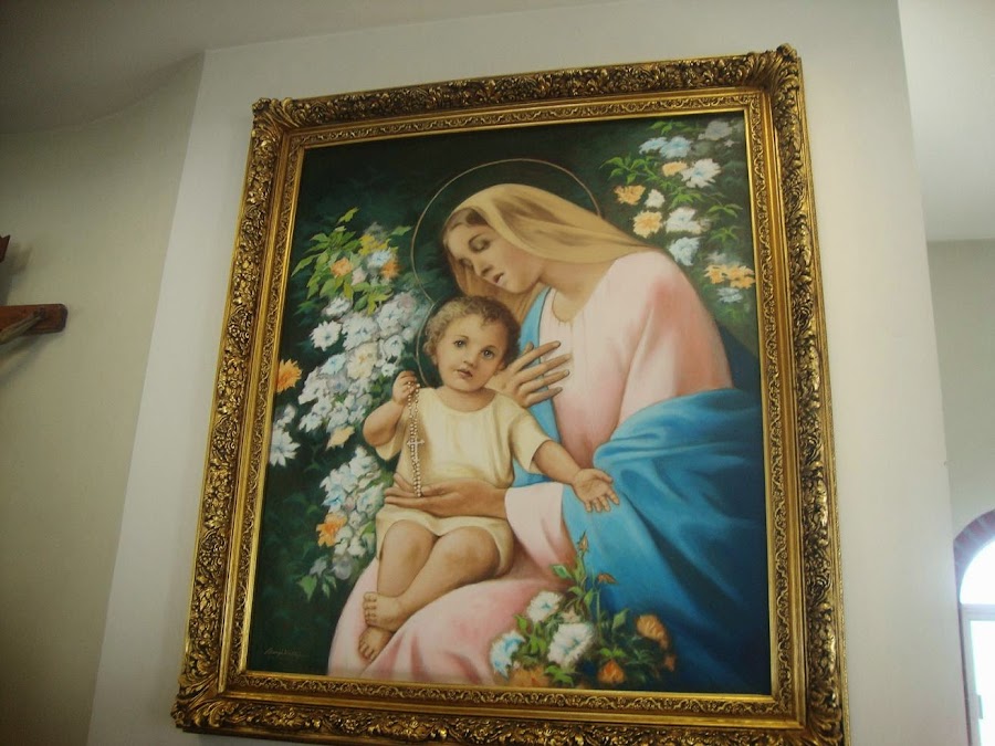 Capilla de María Madre de Gracia Pintura Sergio Vallejo 