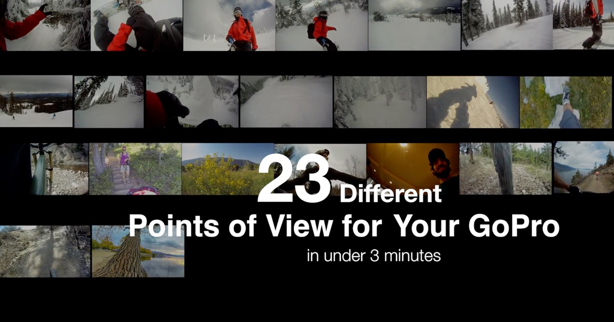 Different Ways to Mount Your GoPro!