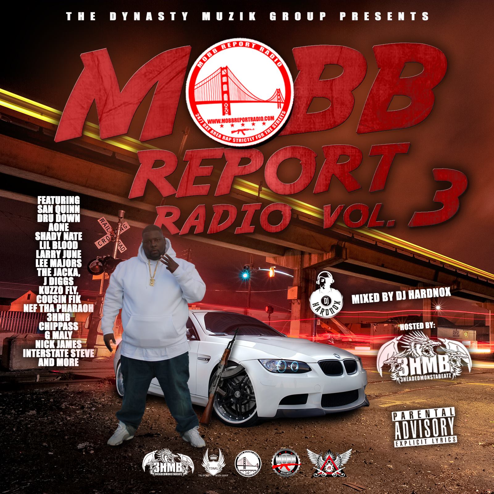 3HMB and Dynasty Muzik Group Presents: Mobb Report Radio, Vol. 3 (Mixed By DJ Hardnox)