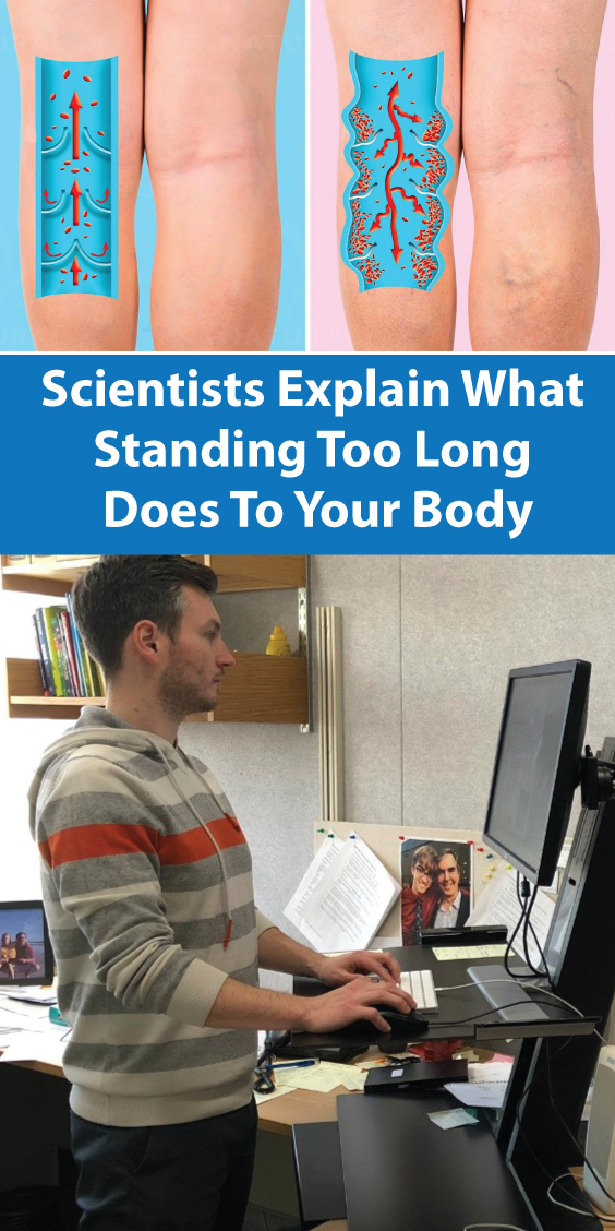 Scientists Explain What Standing Too Long Does To Your Body KrobKnea