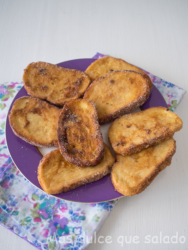 Torrijas con natillas. Vídeo receta