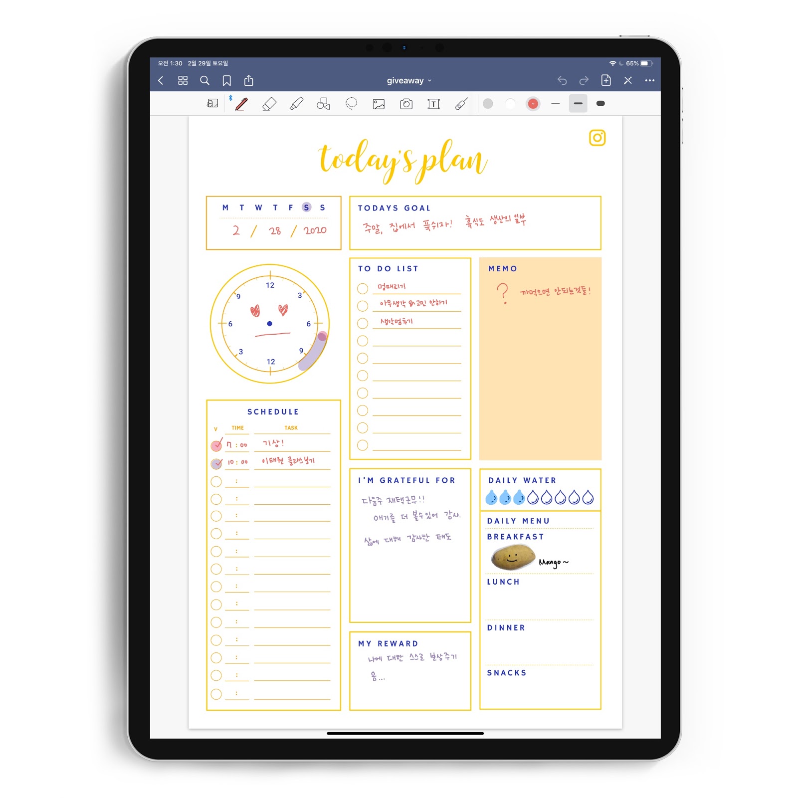 Goodnotes Templates Free Templates Printable Download