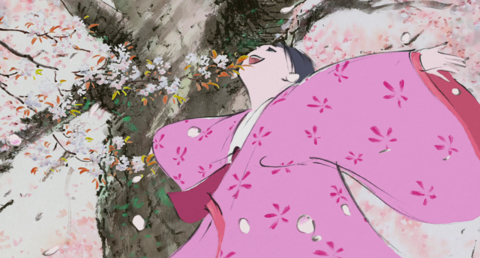 Принцесса кагуе. Сказание о принцессе Кагуя. Сказание о принцессе Кагуя (2013). Сказание о принцессе Кагуя / Kaguya-Hime no Monogatari.