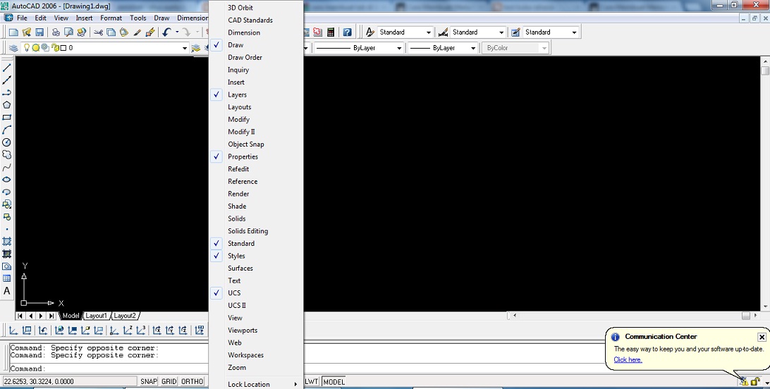 TOOLBAR AUTOCAD ArtcivCad