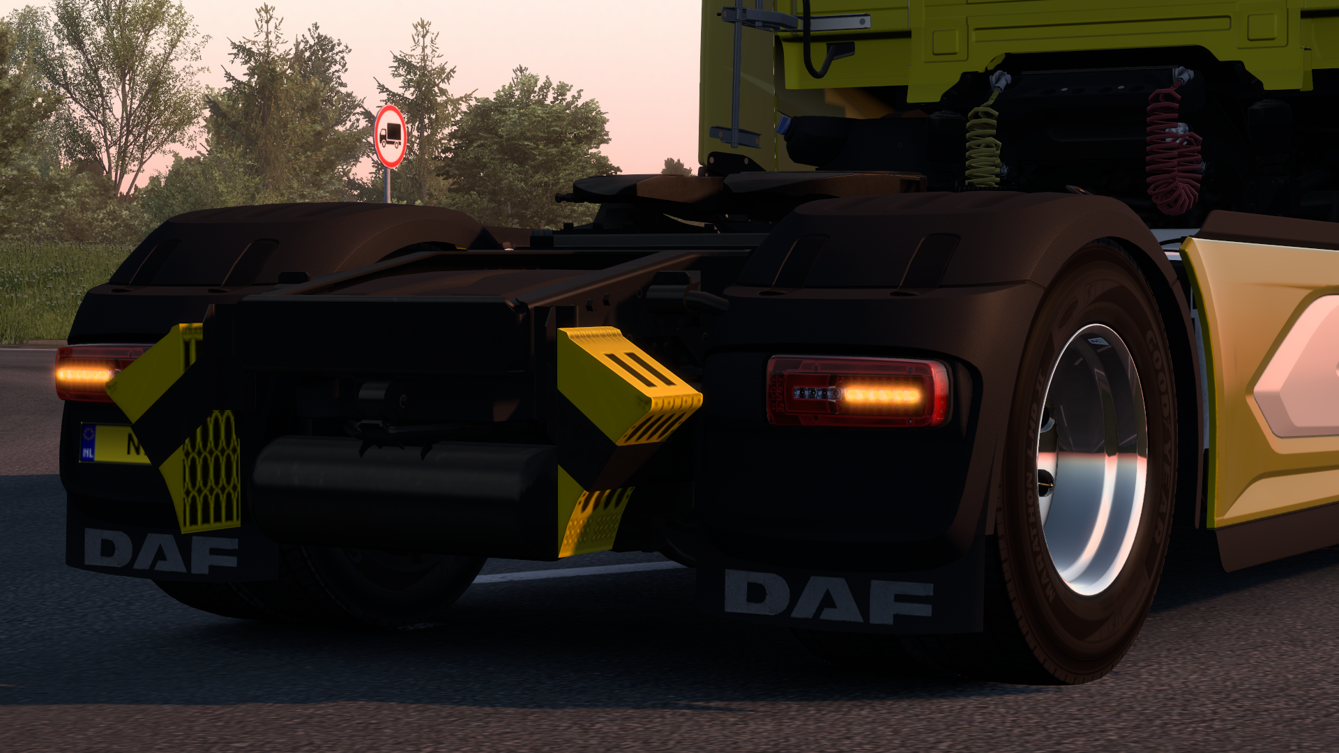 Daf XG Running Blinkers By Aryan Euro Truck Simulator 2 Mod World