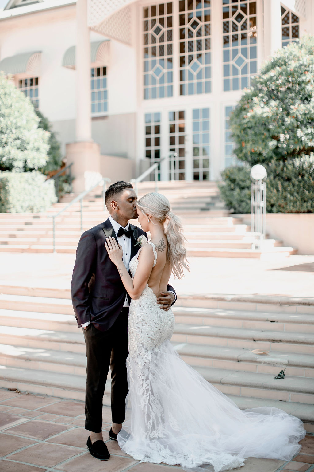 brooke and liam's white and gold wedding | to the aisle gold coast Dahlia and Grace Photography and Film weddings gold coast australia bridal gowns florals venue