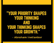 Priority shapes THINKING and then Growth