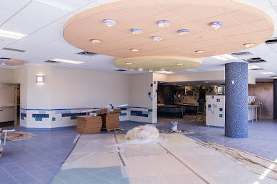 construction update usa hospital dining area children expansion four features