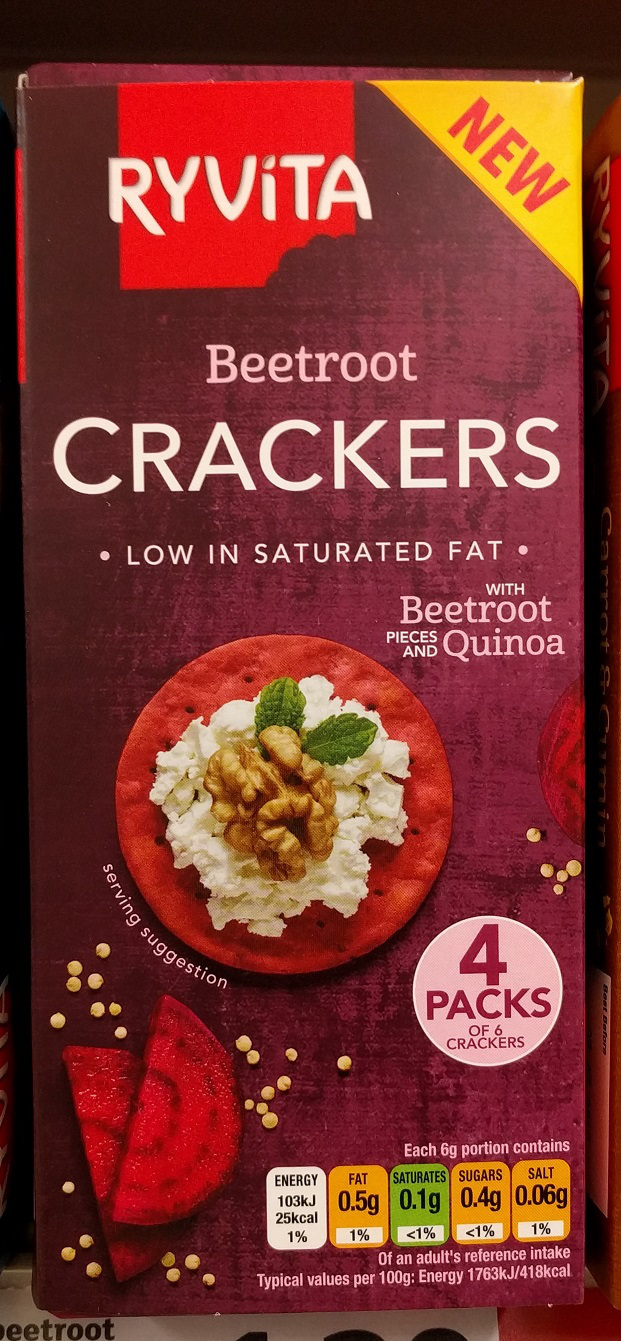 Ryvita Crackers Beetroot
