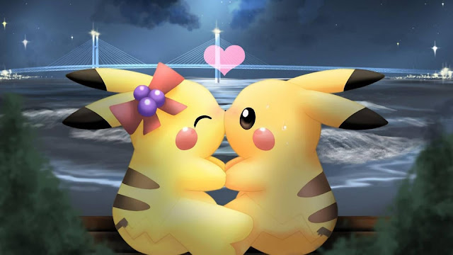 love pikachu wallpaper