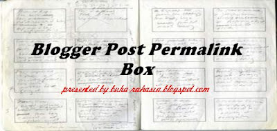 kotak permalink blogger
