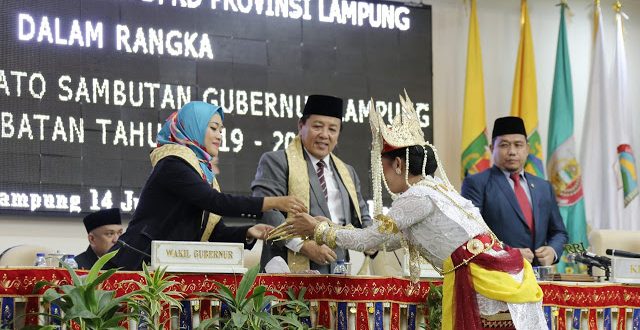 DPRD Lampung Gelar Paripurna Pidato Sambutan Gubernur Lampung 2019-2024