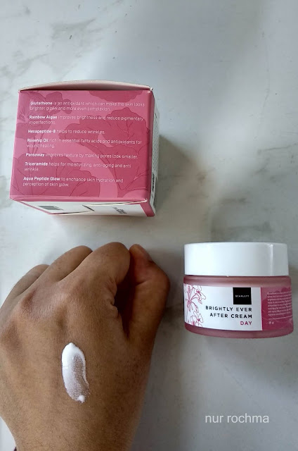 review cream pagi scarlett (brightly ever after cream day)