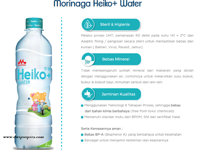 Morinaga Heiko+ Water 500 ml