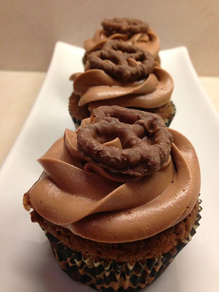 Baking, not banking! Chocolate Kahlua Cupcakes!