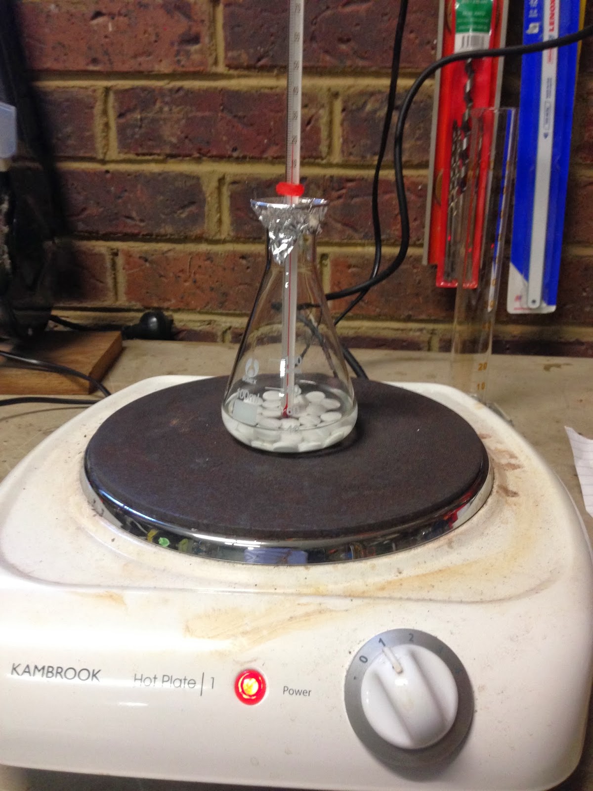 Chemistry Experiments Aspirin extraction.