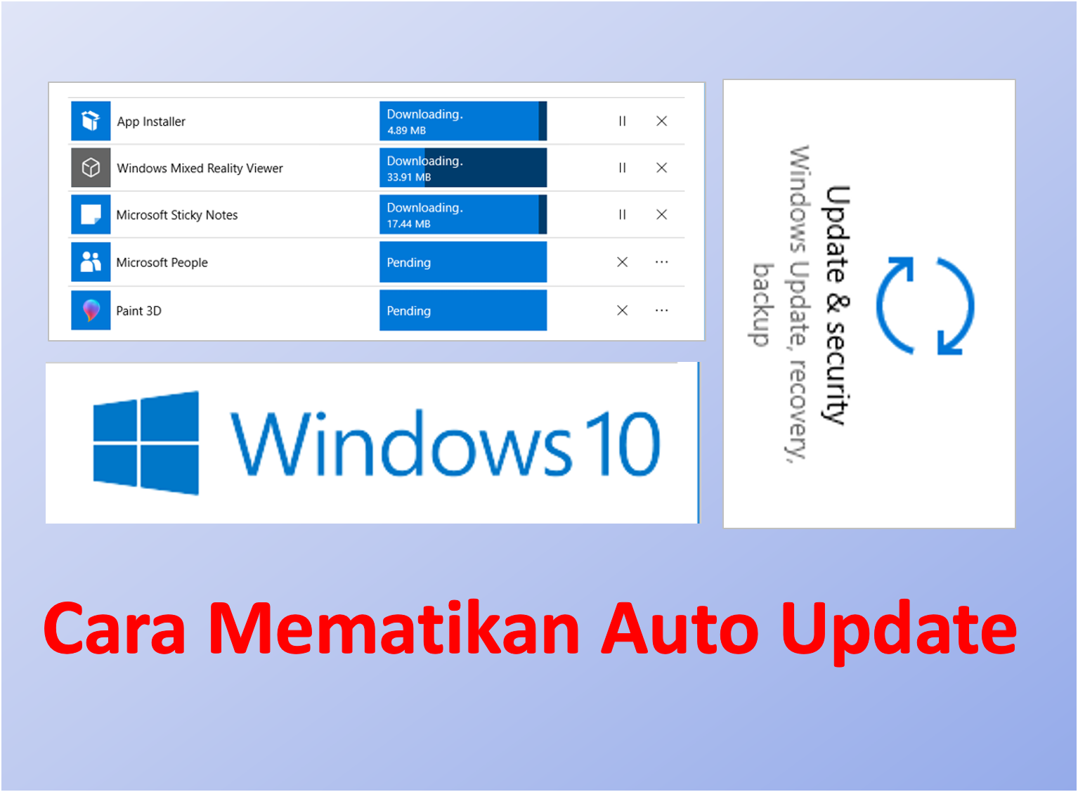 Kenali Cara Mematikan Auto Update Windows 10 dengan Mudah