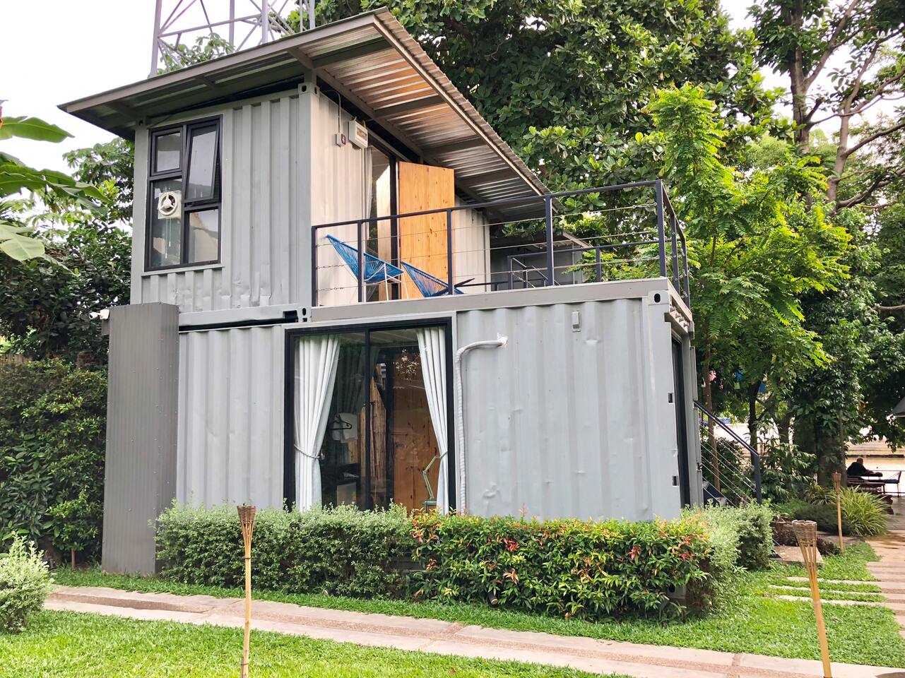 Shipping Container Homes & Buildings Shipping Container Airbnb House