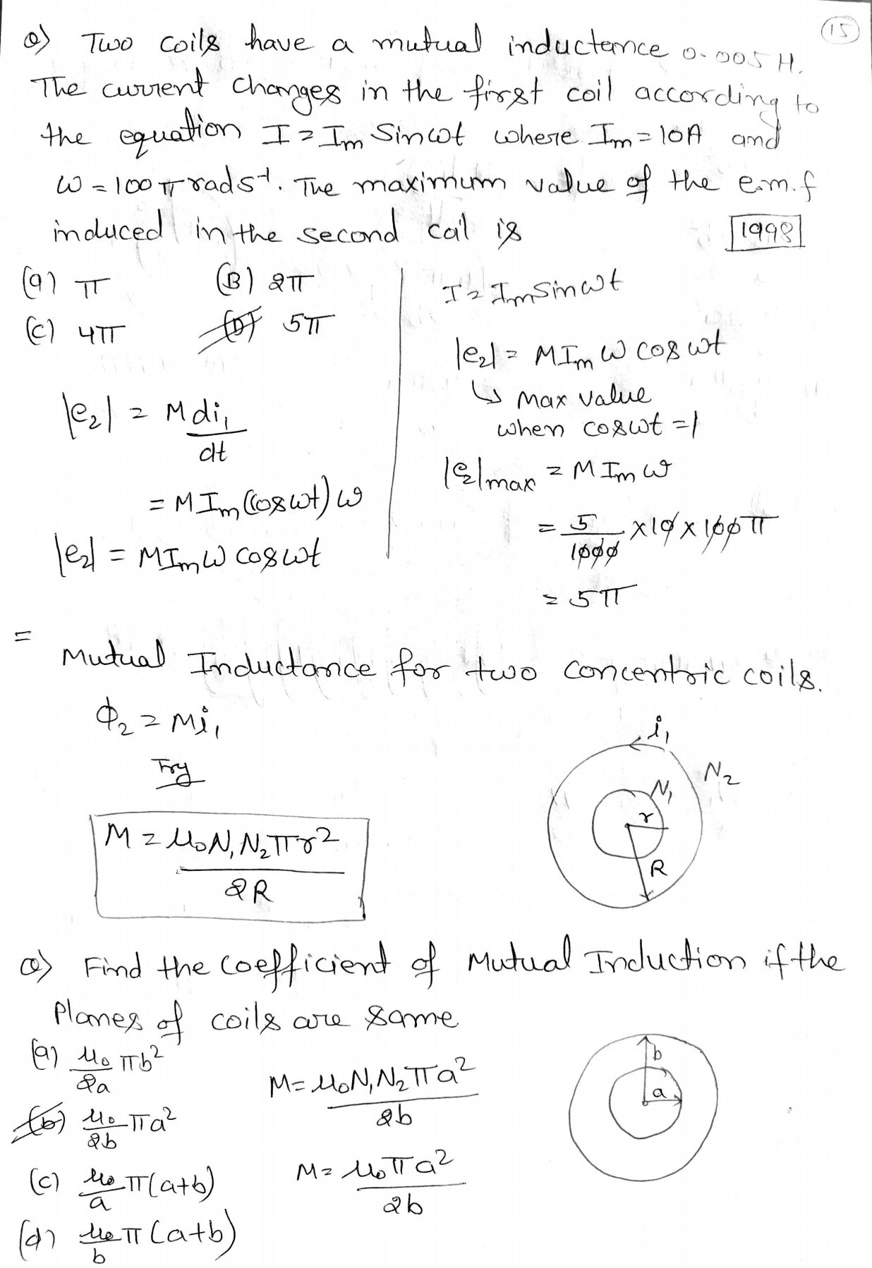 Induction class 12 notes Studypur