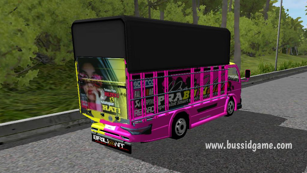 Mod Truck Canter FE74HD Terpal Kotak - Gudang Livery, Skin ...