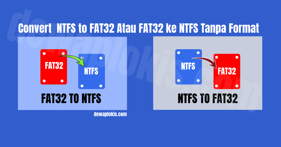 Merubah Fat32 Ke Ntfs Tanpa Format Berkas Pendidikan