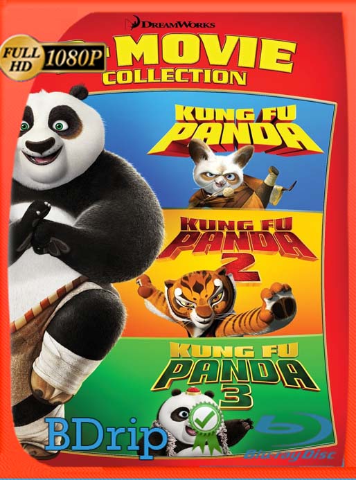 Kung Fu Panda (2008-2016) Colección BDRIP 1080p Latino [GoogleDrive] SXGO