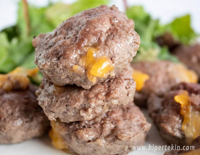 KETO BUTTER BURGERS (SAVORY FAT BOMB)