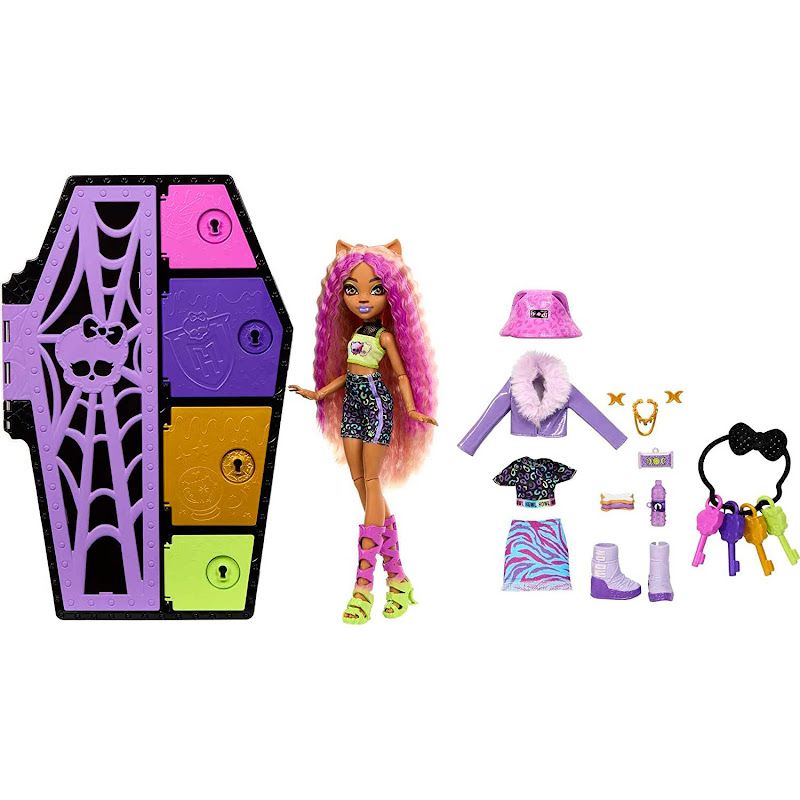 Monster High Skulltimates Secrets Fearidescent Cleo De Nile Fashion Doll in  2023