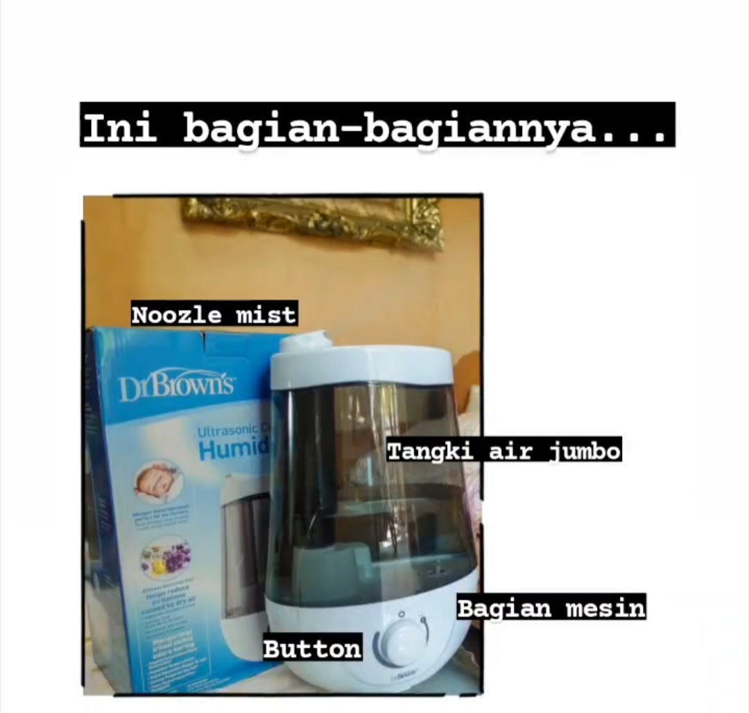 rekomendasi humidifier untuk anak, humidifier yang aman untuk anak, humidifier untuk kamar AC, humidifier untuk kamar non AC, dr. brown's ultrasonic cool mist humidifier review, humidifier terbaik untuk anak humidifier terbaik untuk anak