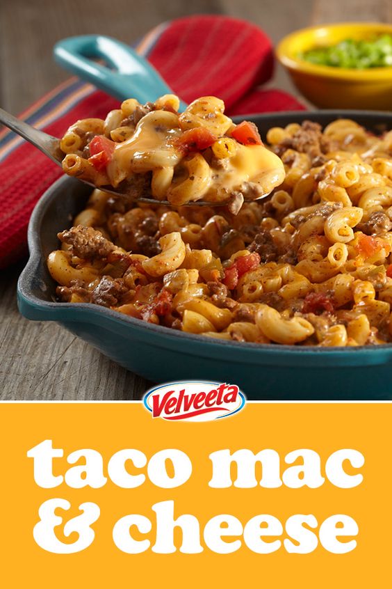 VELVEETA Taco Mac & Cheese Good Eat