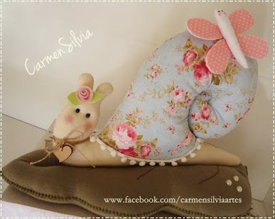 Featured image of post Caracol De Feltro Molde