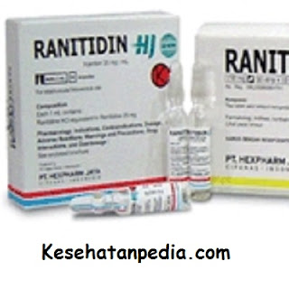 Dosis Ranitidin anak & injeksi