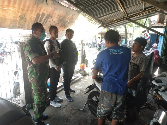 Edukasi Tangkal Corona, Harun Himbau Warga Pasar Rajin Cuci Tangan