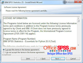 Cara Install IBM SPSS Statistic Versi 25