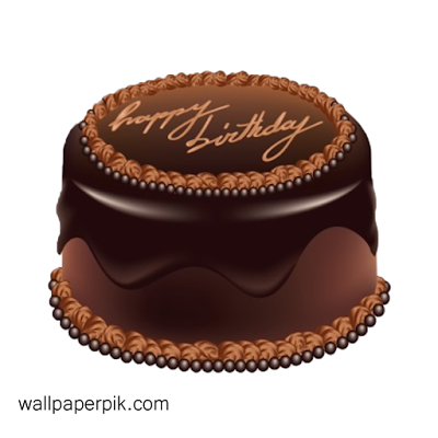 chocolate cake Happy Birthday PNG