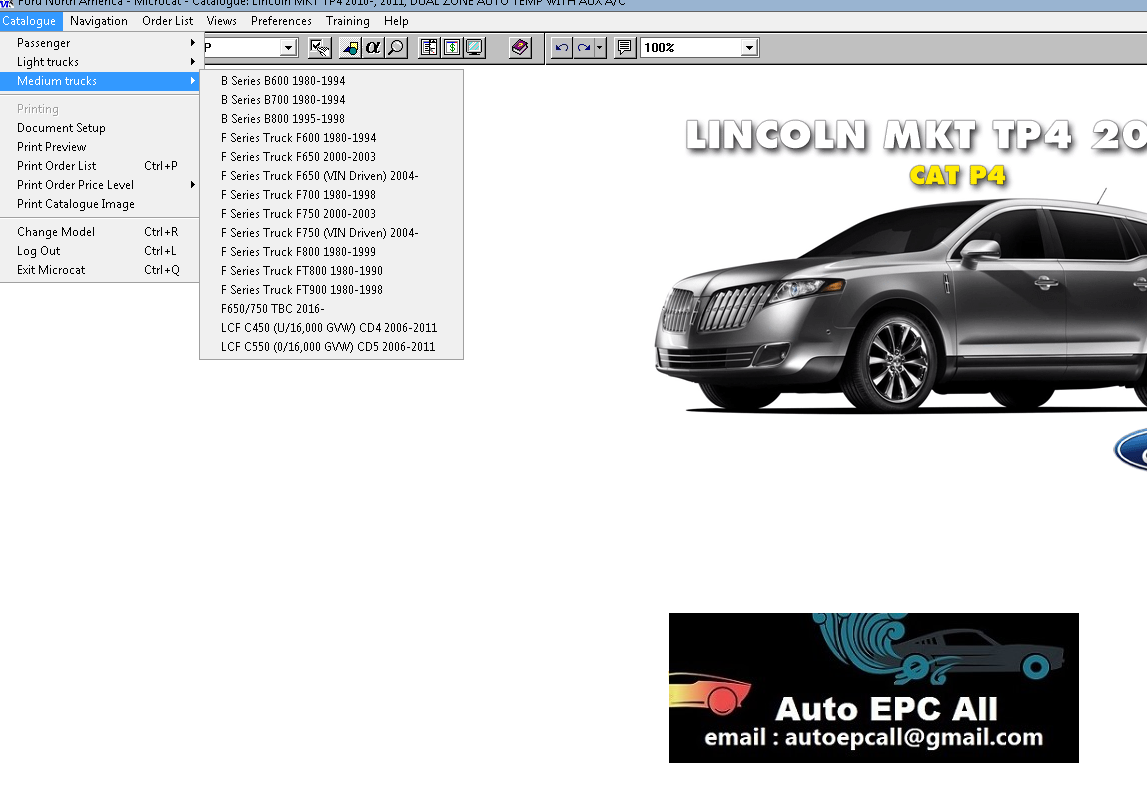 Microcat Ford North Amarica Parts Catalog [09.2020]