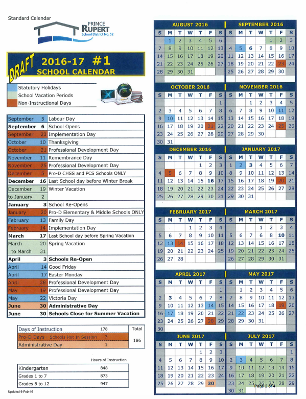 North Coast Review Decision Day For SD52 On School Calendar Issue North Coast Review Decision Day For SD52 On School Calendar Issue
