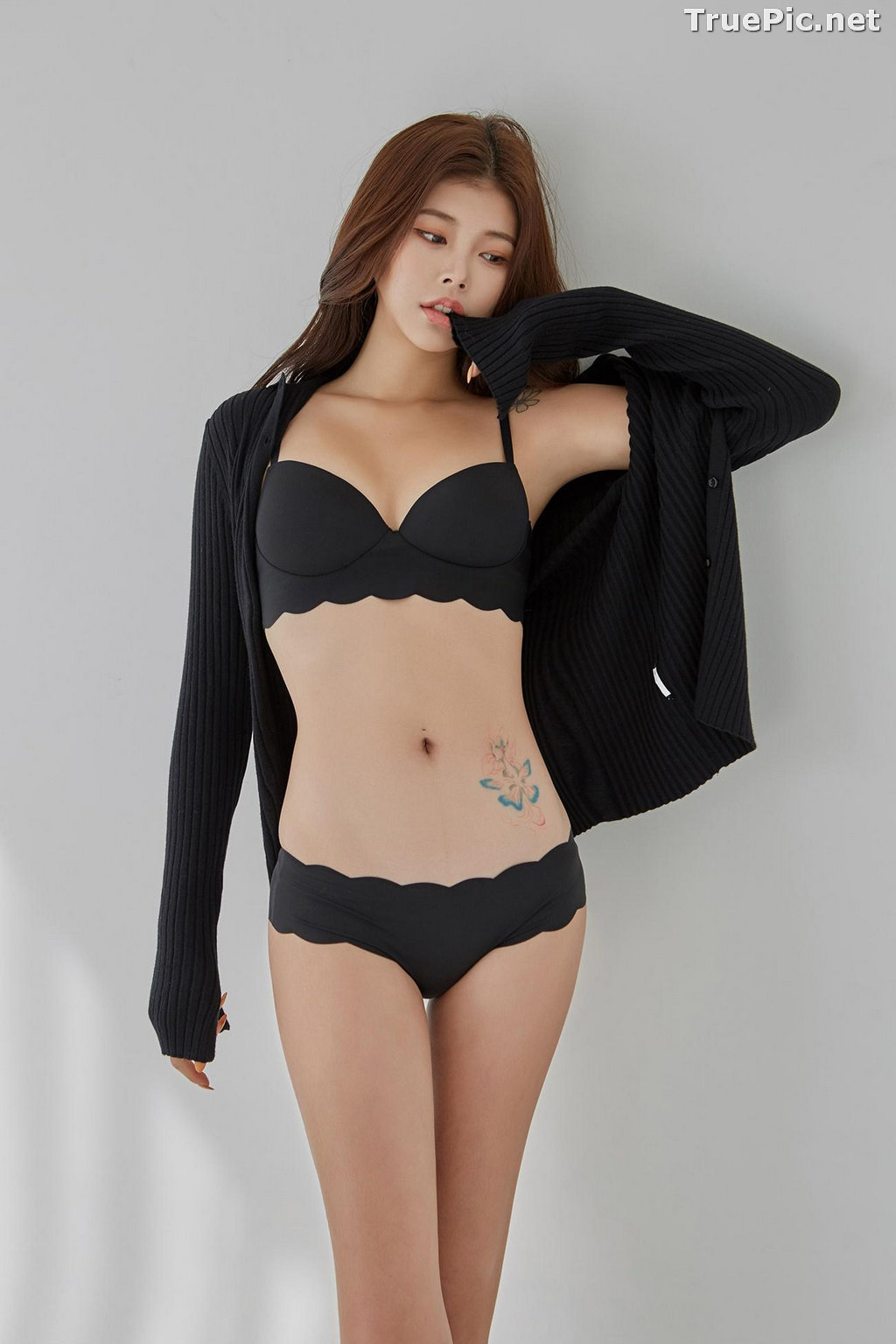 Image Korean Fashion Model – Da Yomi (다요미) – Lountess Spring Lingerie #2 - TruePic.net - Picture-1